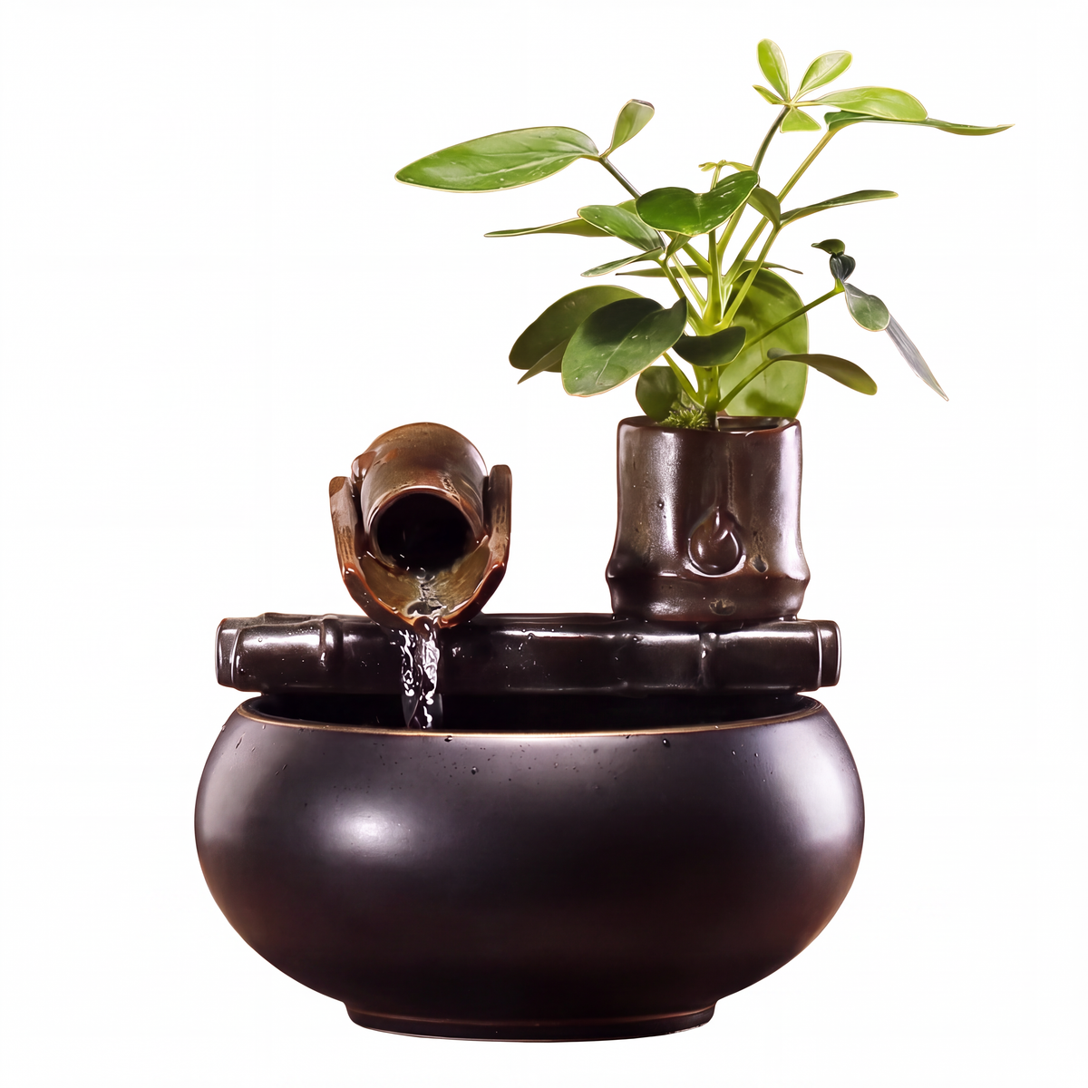 Fontaine à Eau en Céramique pour Chat – Cascade 1,3 L