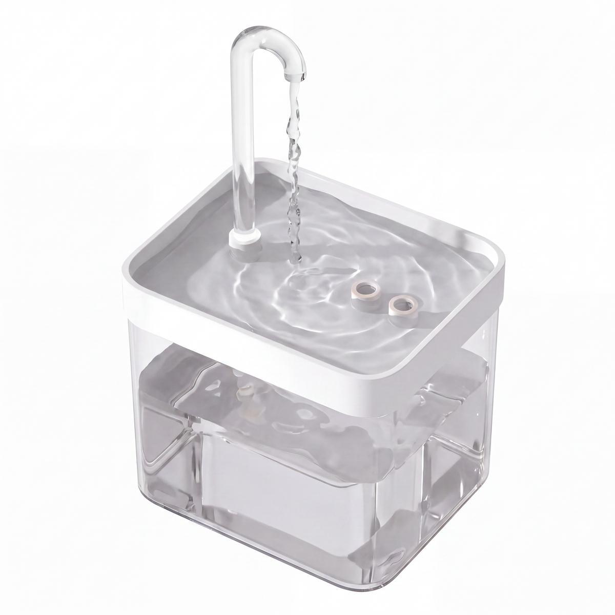 Fontaine à eau pour chat avec filtre