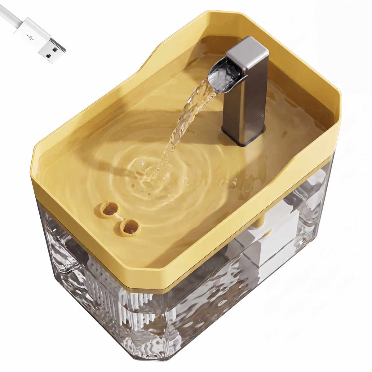 Fontaine à eau pour chat USB